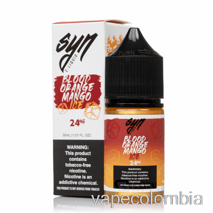 Vape Desechable Ice Blood Orange Mango - Sin Sales - 30ml 48mg